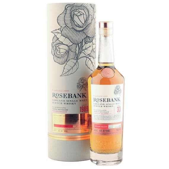 Rosebank 1989 33 Year Old, Distillery Exclusive 2023 Vintage Release | The Whisky Vault
