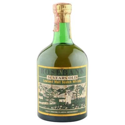 Rosebank 34 Year Old, George Strachan Ltd Seventies Bottling