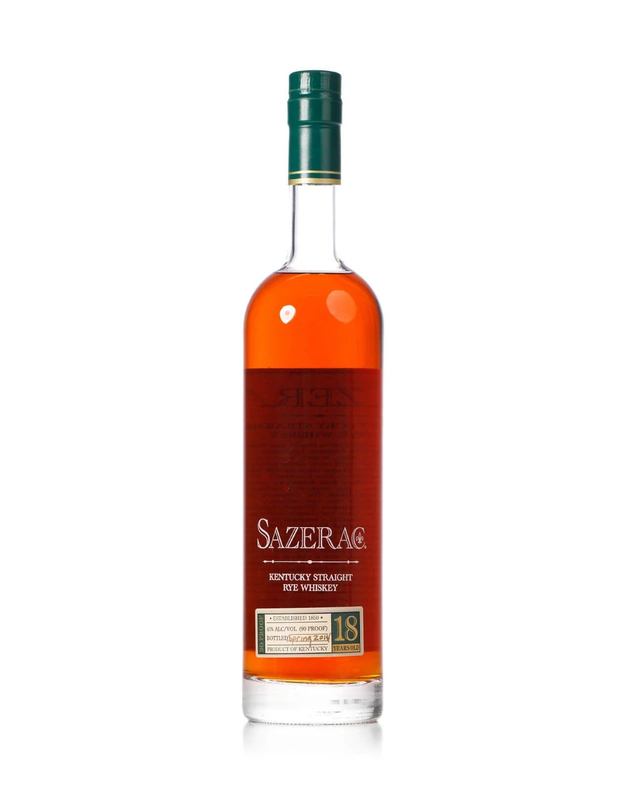 Sazerac 18 Year Old Straight Rye Buffalo Trace Antique Collection 2014