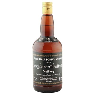Speyburn 1967 12 Year Old, Cadenhead's 1979 Dumpy Bottling