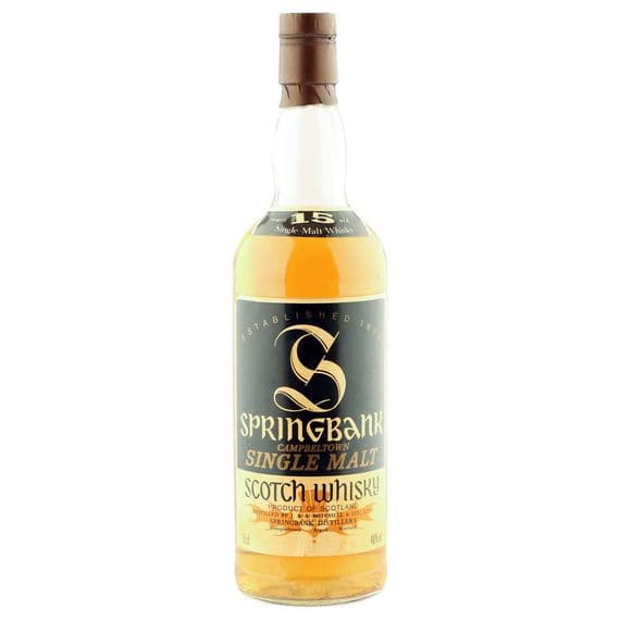 Springbank 15 Year Old, Eighties Bottling | The Whisky Vault
