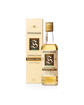 Springbank 15 Year Old, Nineties Green Thistle 37.5cl Bottling
