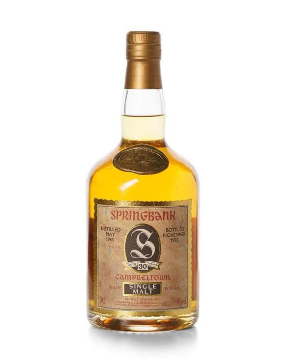 Springbank 1966 30 Year Old, Single Cask 1996 Bottling - Cask 1648 | The Whisky Vault