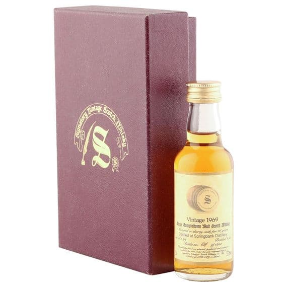 Springbank 1969 26 Year Old, Signatory Vintage 5cl | The Whisky Vault