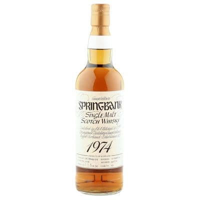 Springbank 1974 26 Year Old, Single Cask 2000 Bottling - Cask #153