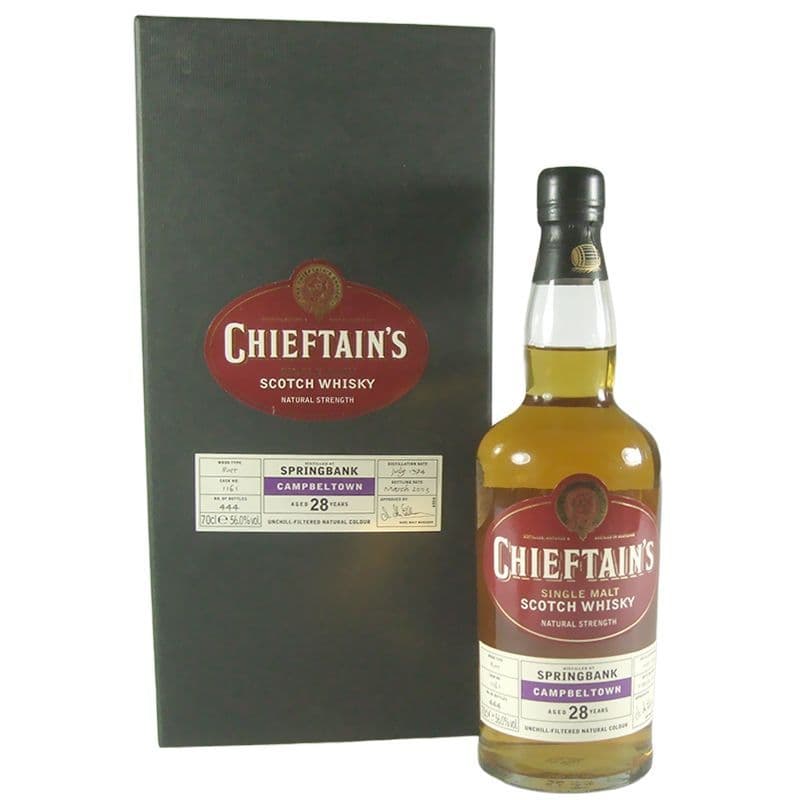スプリングバンク　Chieftain's 28年 Springbank 1974 28 Year Old, Chieftain's Choice | The Whisky Vault