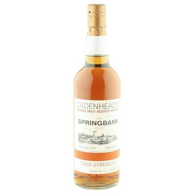 Springbank 1977, Cadenhead's Cask Strength Bottling, Cask #97