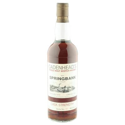Springbank 1979, Cadenhead's Cask Strength Bottling, Cask #265