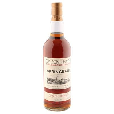Springbank 1979, Cadenhead's Cask Strength Bottling, Cask #470