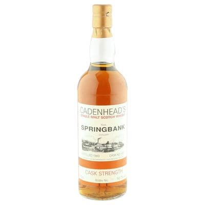 Springbank 1980, Cadenhead's Cask Strength Bottling, Cask #184