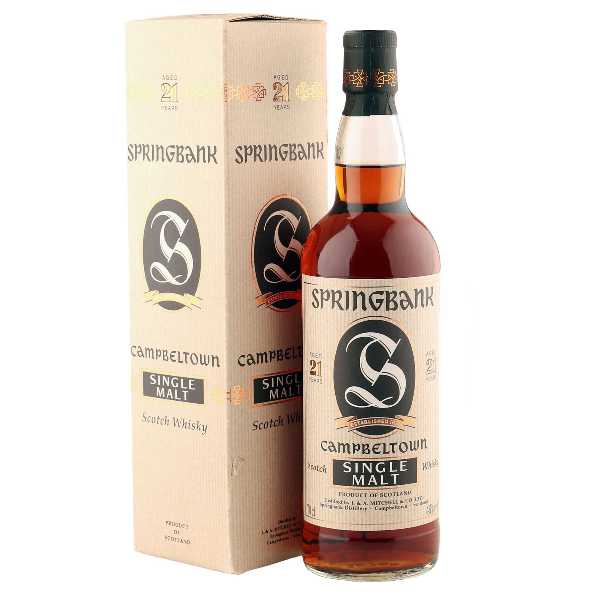 Springbank 21 Year Old, Nineties Old Style | The Whisky Vault