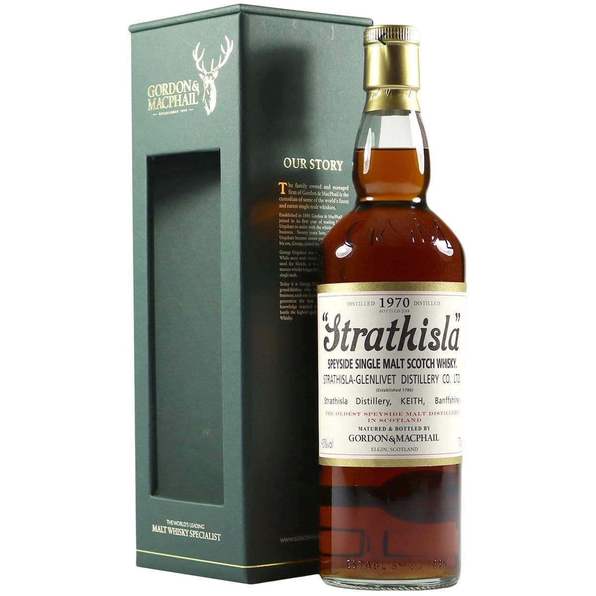 Strathisla 1970, Gordon & MacPhail 2014 Bottling | The Whisky Vault