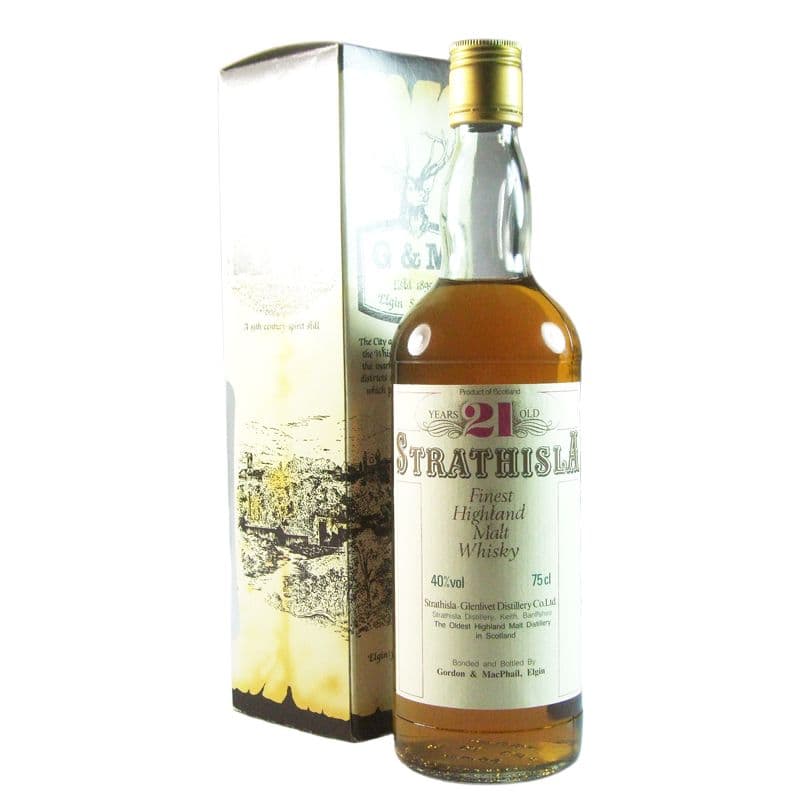 Strathisla 21 Year Old Gordon & MacPhail Eighties Bottling