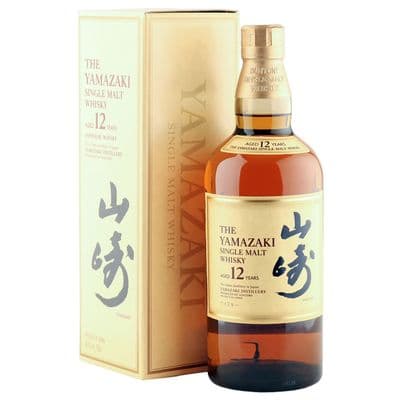 Suntory Yamazaki 12 Year Old, Japanese Single Malt Whisky, Old Style Presentation with Box