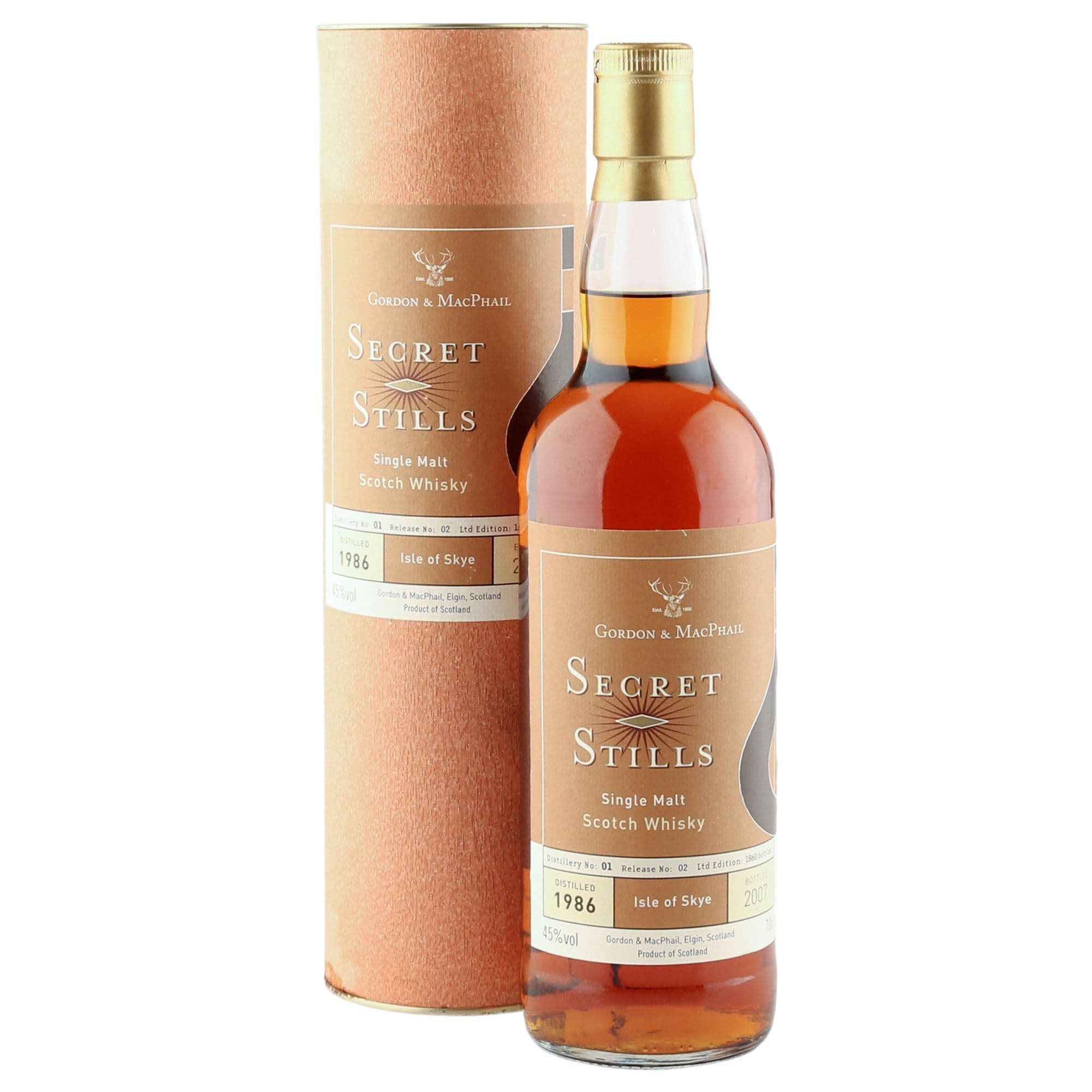 Talisker 1986 21 Year Old, Isle of Skye 2007 | The Whisky Vault
