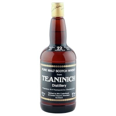 Teaninich 1957 22 Year Old, Cadenhead's 1979 Dumpy Bottling
