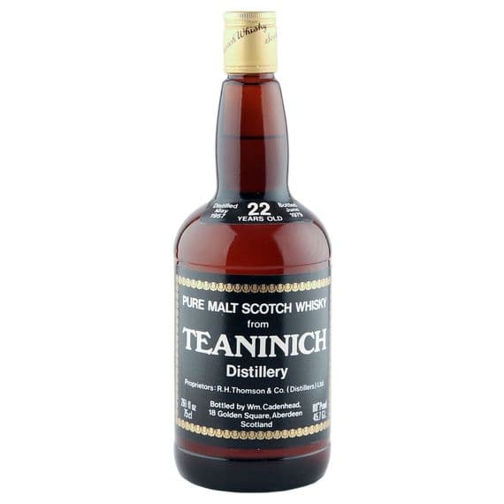 Teaninich 1957 22 Year Old, Cadenhead's 1979 | The Whisky Vault