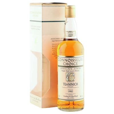 Teaninich 1982, Gordon & MacPhail Connoisseurs Choice 1998 Bottling with Carton