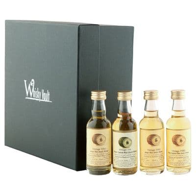 The 1980 Signatory Vintage Miniature Collection - 4 x 5cl