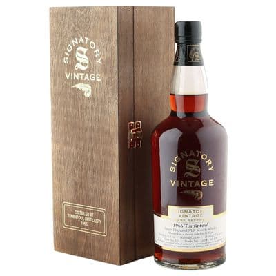 Tomintoul 1966 35 Year Old, Signatory Vintage 2001 Rare Reserve