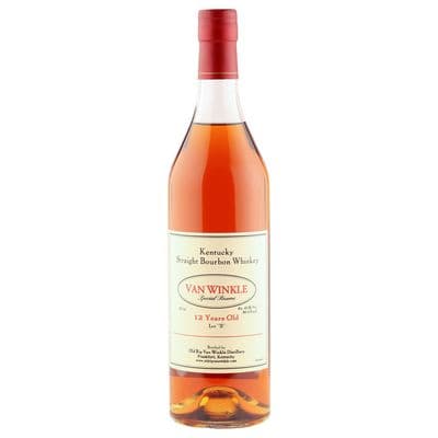 Van Winkle 12 Year Old Special Reserve Bourbon Whiskey, Lot B 2009 Bottling