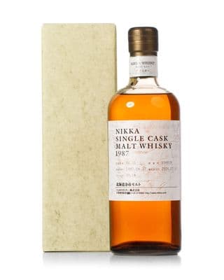 Yoichi (Nikka) 1987 17 Year Old, Single Cask 2004 Bottling - Cask 254829 with Box