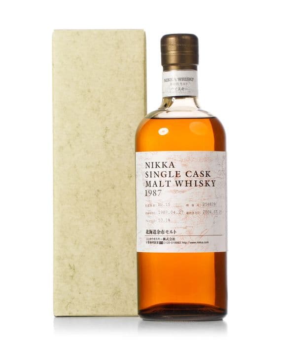 Yoichi (Nikka) 1987 17 Year Old, Single Cask 2004 Bottling - Cask 254829 with Box | The Whisky Vault