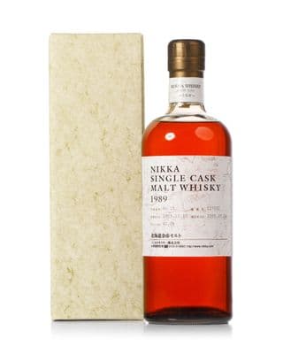Yoichi (Nikka) 1989 15 Year Old, Single Cask 2005 Bottling - Cask 127032 with Box