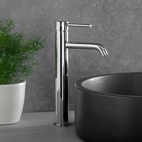 Modern Deck-Mounted Monobloc Tall Basin Tap #1