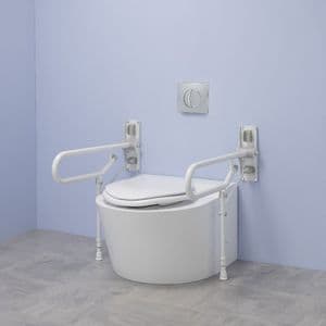 Back to Wall Bariatric WC Pack - White