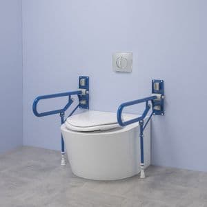 Back to Wall Bariatric WC Pack - Blue