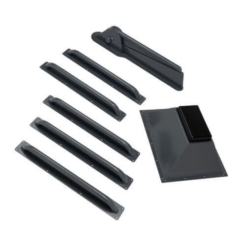 Anti-Ligature Back-to-Wall / Wall-Hung  Doc M WC Pack - Grey