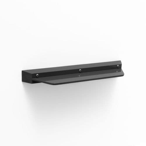 Anti-Ligature Colostomy Shelf - 400mm - Grey