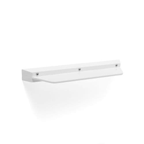 Anti-Ligature Colostomy Shelf - 400mm - White