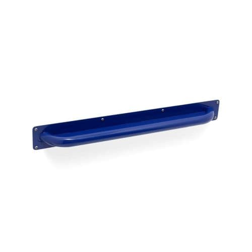 Anti-Ligature Grab Rail - Double Ended - Blue