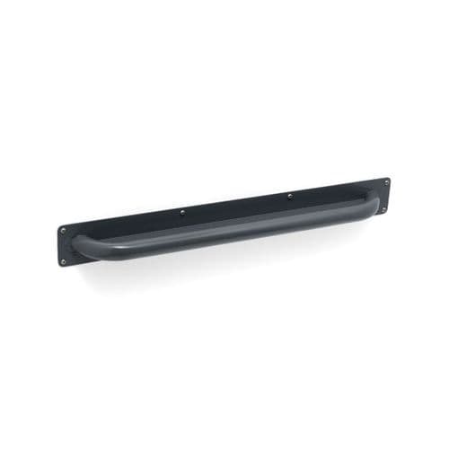 Anti-Ligature Grab Rail - Double Ended - Grey
