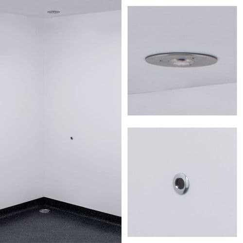 Anti-Ligature Shower Pack - Ceiling Head and Infrared Sensor