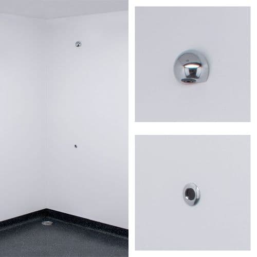 Anti-Ligature Shower Pack - Wall Head and Infrared Sensor