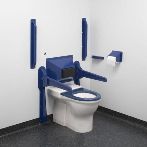 Anti-Ligature WC Ambulant Pack, Blue