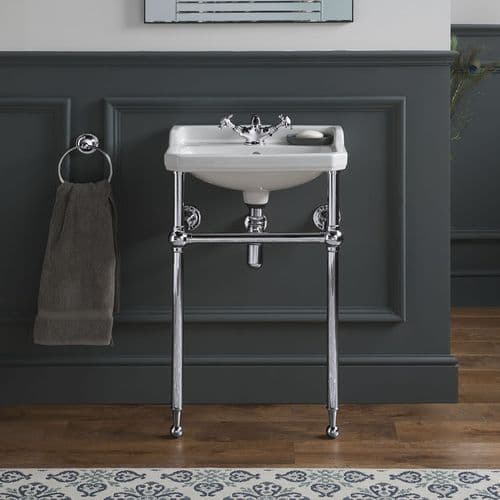 Classic Cloakroom Basin with Stand