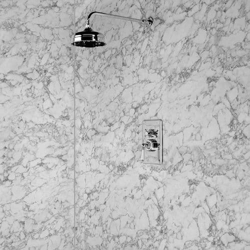 Classic Concealed Thermostatic Shower with Fixed Head