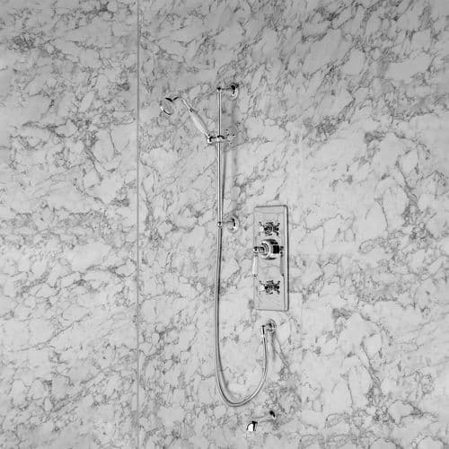 Classic Concealed Thermostatic Shower with Handshower & Bath Spout