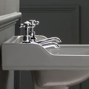 Healey & Lord Classic Collection Deck-Mounted Basin Taps (Pair)