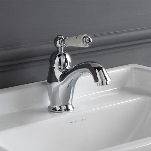 Classic Deck-Mounted Single Lever Monobloc Basin Tap