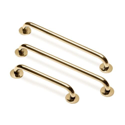 Classic Disabled Ambulant Rail Pack - Polished Brass