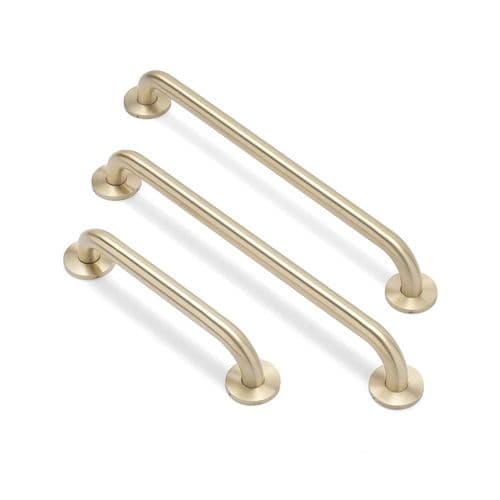 Classic Disabled Ambulant Rail Pack - Satin Brass