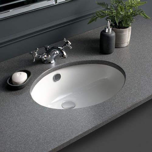 Classic Oval Undermount Basin, Large