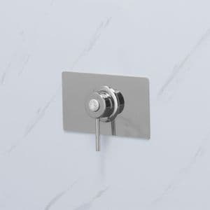 CLASSIC TMV3 THERMOSTATIC SHOWER VALVE & ADJUSTABLE SHOWER HEAD - WHITE PORCELAIN