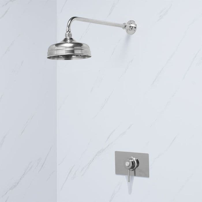 CLASSIC TMV3 THERMOSTATIC SHOWER VALVE & FIXED SHOWER HEAD
