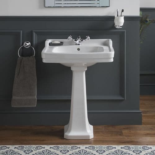 Classic Wash Basin with Pedestal